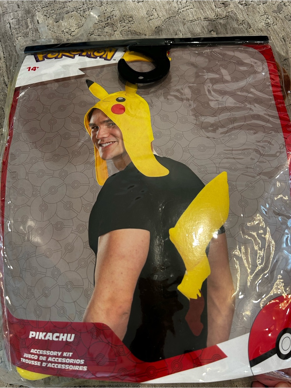 Pikachu Accessory Kit (Headpiece & Tail) 14+